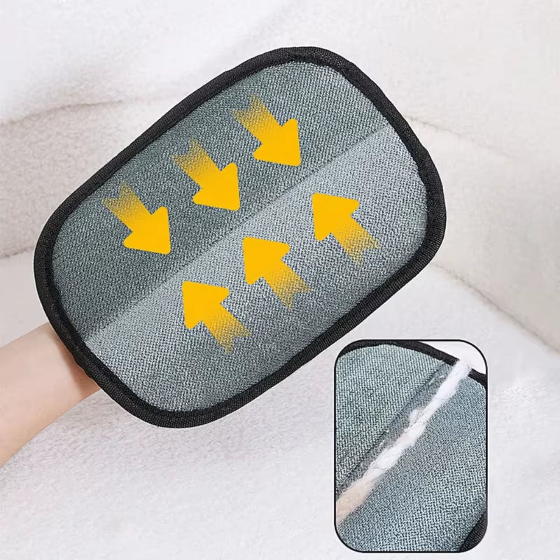 3Pcs Pet Grooming Cleaning Glove Double-Sided Washing Dog Cat Glove Self Cleaning Hair Remover Massage Brush Cats Accessories