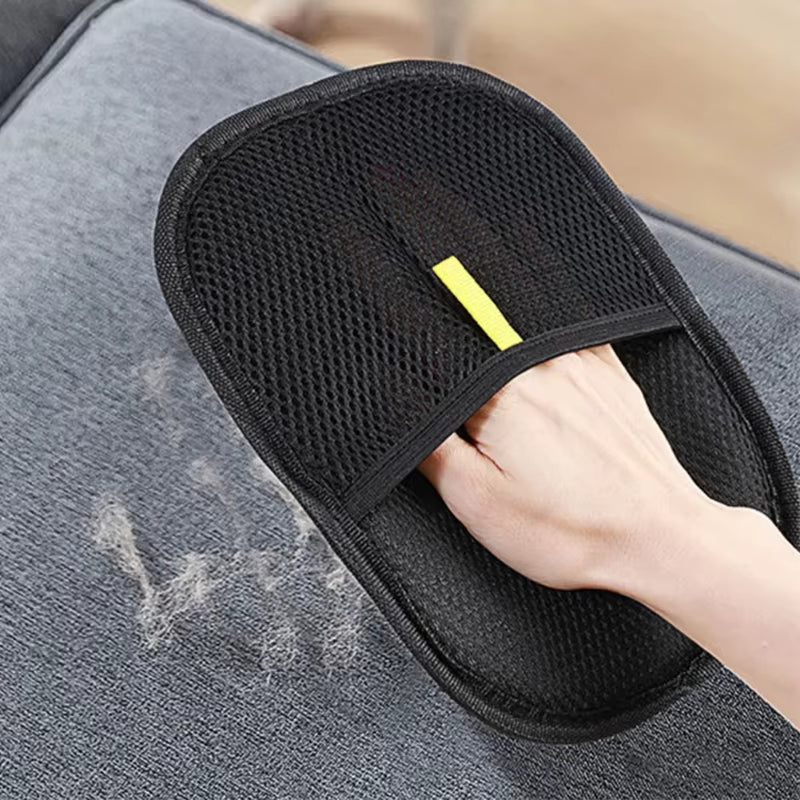 3Pcs Pet Grooming Cleaning Glove Double-Sided Washing Dog Cat Glove Self Cleaning Hair Remover Massage Brush Cats Accessories